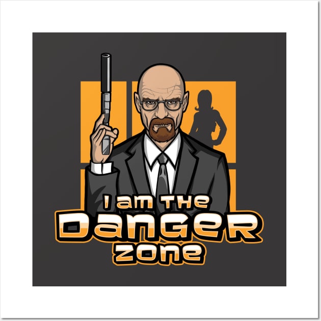 I am the Danger Zone Wall Art by TrulyEpic